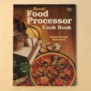 VINTAGE Sunset Food Processor Cook Book